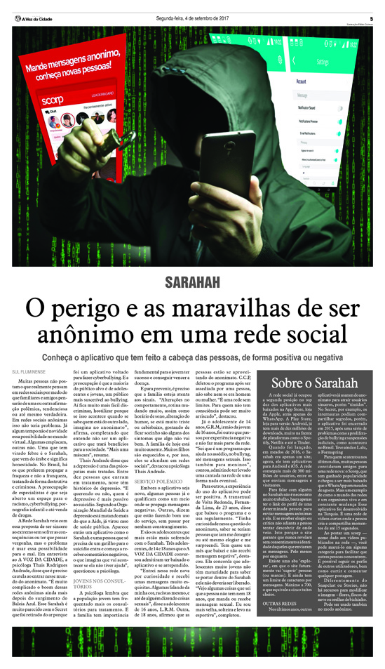 O perigo e as maravilhas de ser an nimo em uma rede social A Voz