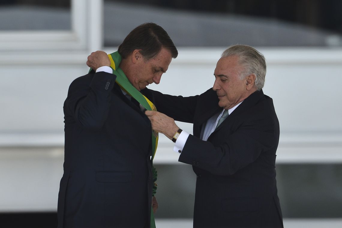Bolsonaro Toma Posse Como Presidente Da República 