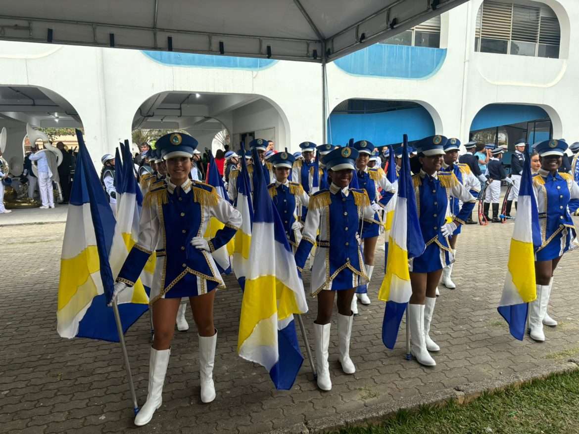 campeonato estadual de bandas e fanfarras é vencido por escola municipal de volta redonda divulgação secom pmvr