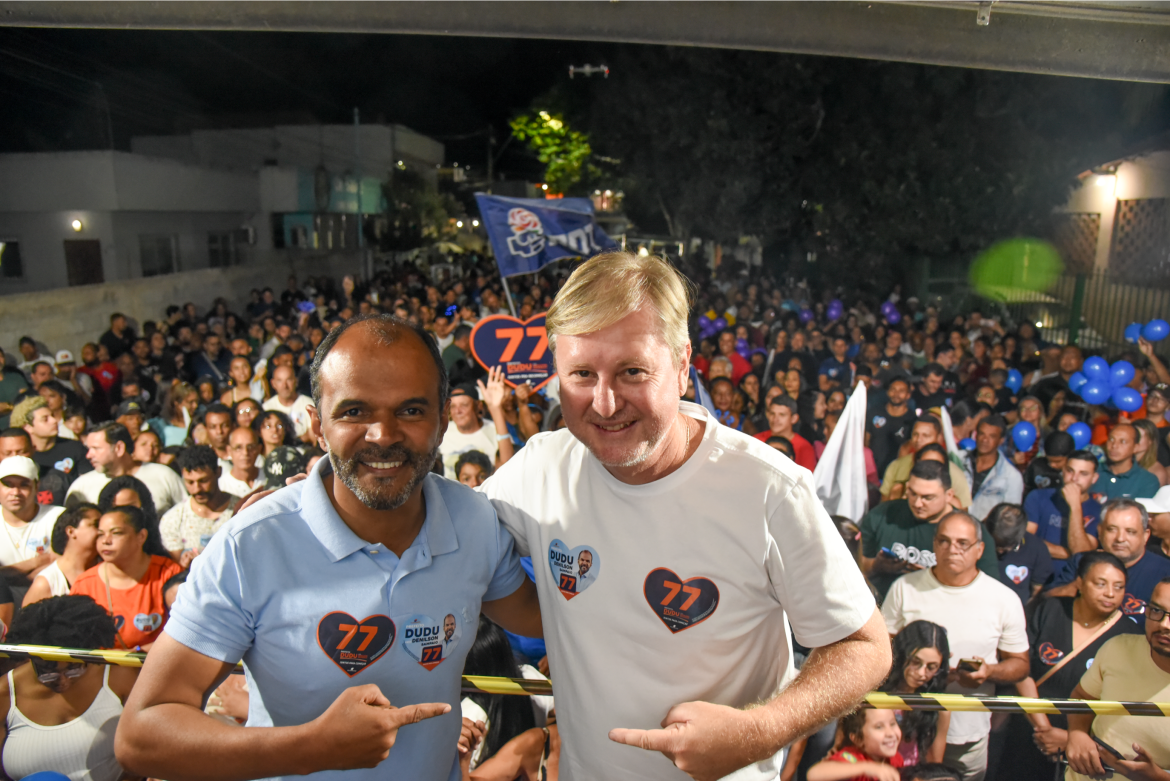 polÍtica 22 dudu lança campanha com comício e promete recuperar itatiaia