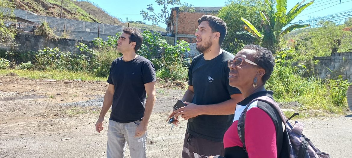 entorno da cooperativa folha verde pode se transformar em espaço para escalada divulgação