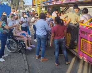 passeio na carreta redes sociais