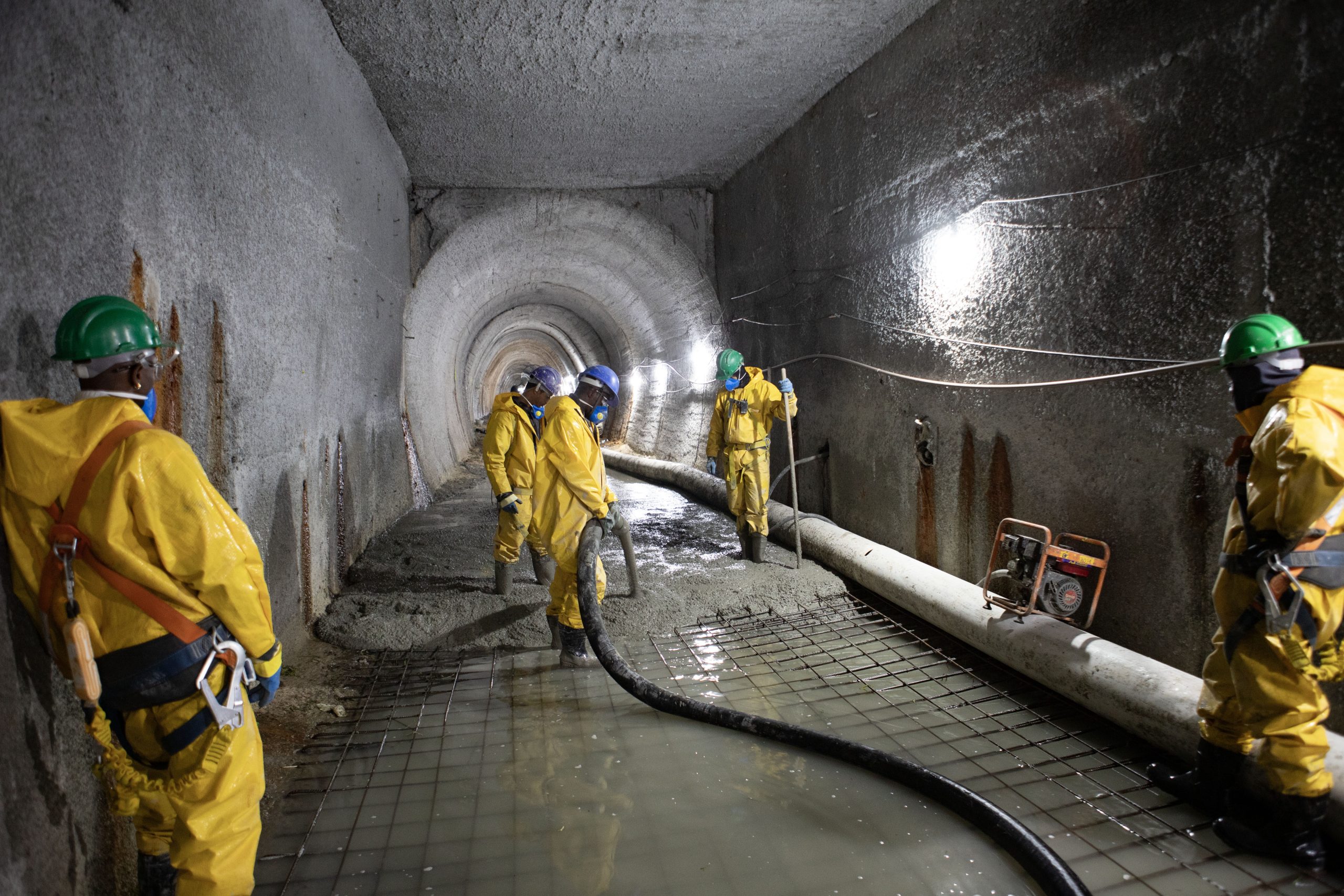 petrópolis, rj 13.08.2024 túnel extravasor 2° etapa 009