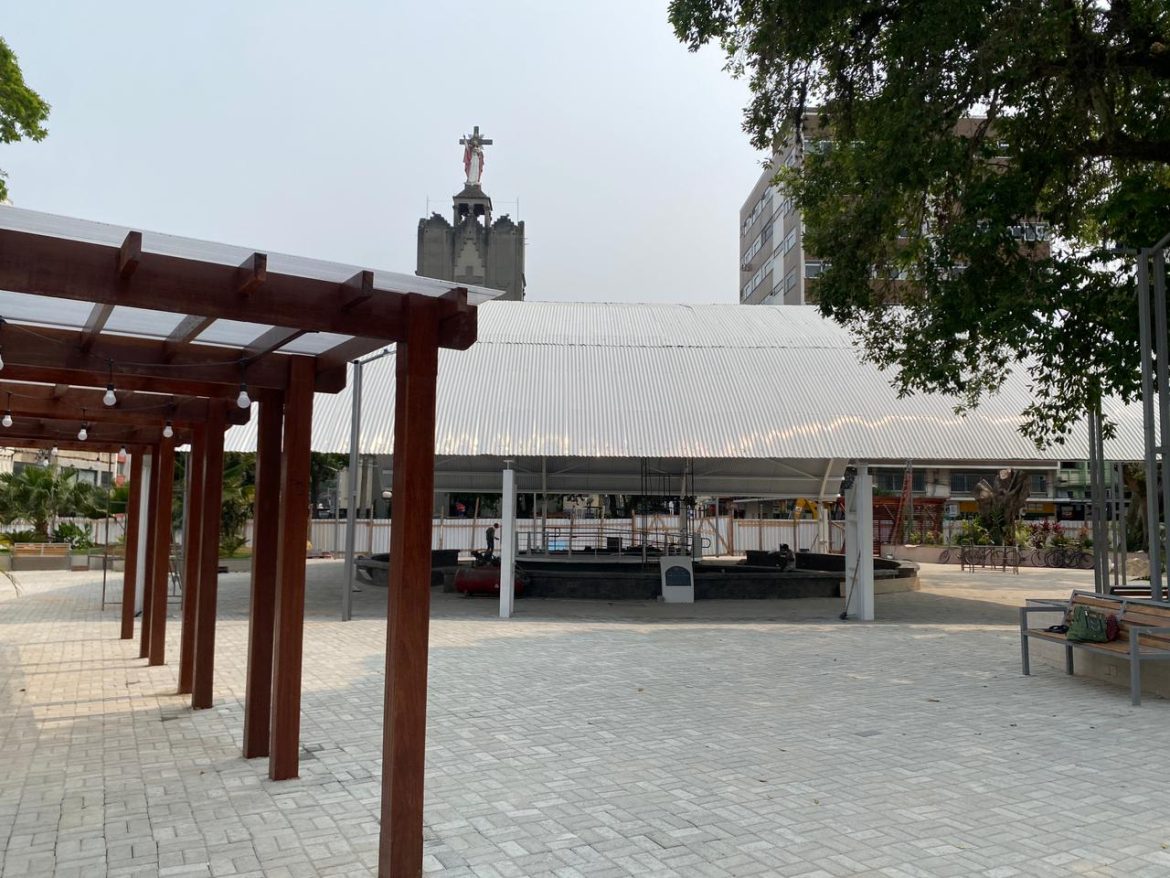 praça nilo peçanha, no centro de barra do piraí, será inaugurada na sexta feira divulgação secom