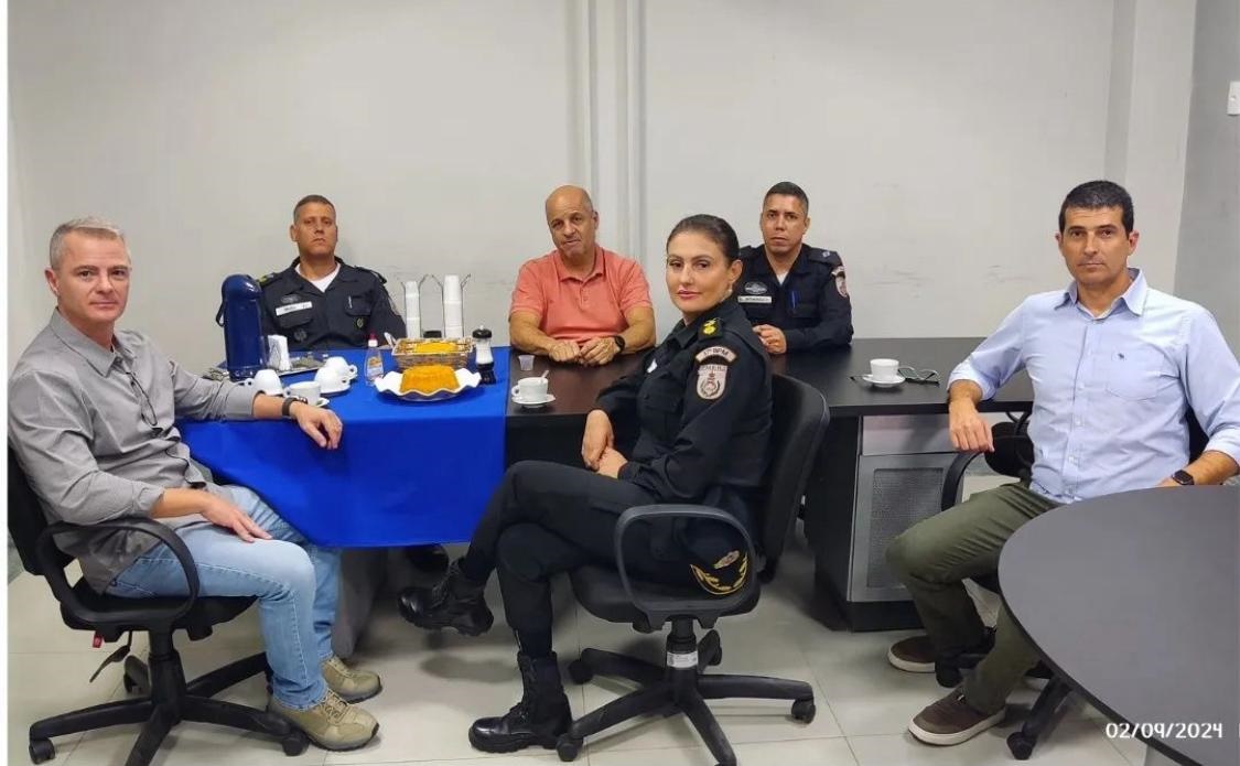 reunião da cúpula da pm com a polícia civil redes sociais