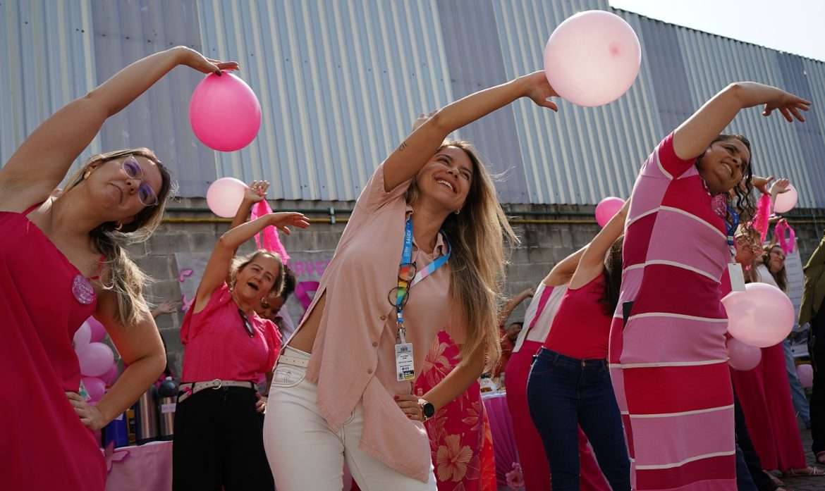 volta redonda inicia semana com abertura da ‘primavera rosa’ 2024 geraldo gonçalves secom