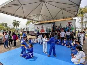 carreta emuseu em itatiaia divulgação ariane alves pmi