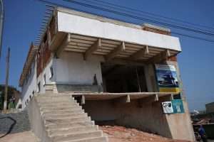 fase avançada da obra de construção do hospital veterinário de volta redonda geraldo gonçalves secom11