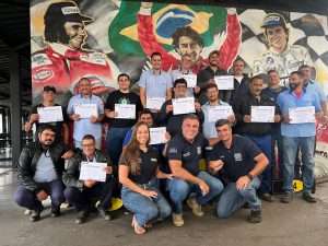 funcionários do saae vr recebem capacitação em curso de pilotagem segura de motos divulgação semop11