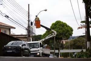 mais de 77% da cidade de volta redonda recebeu a nova iluminação de led em parceria com o estado cris oliveira secom1