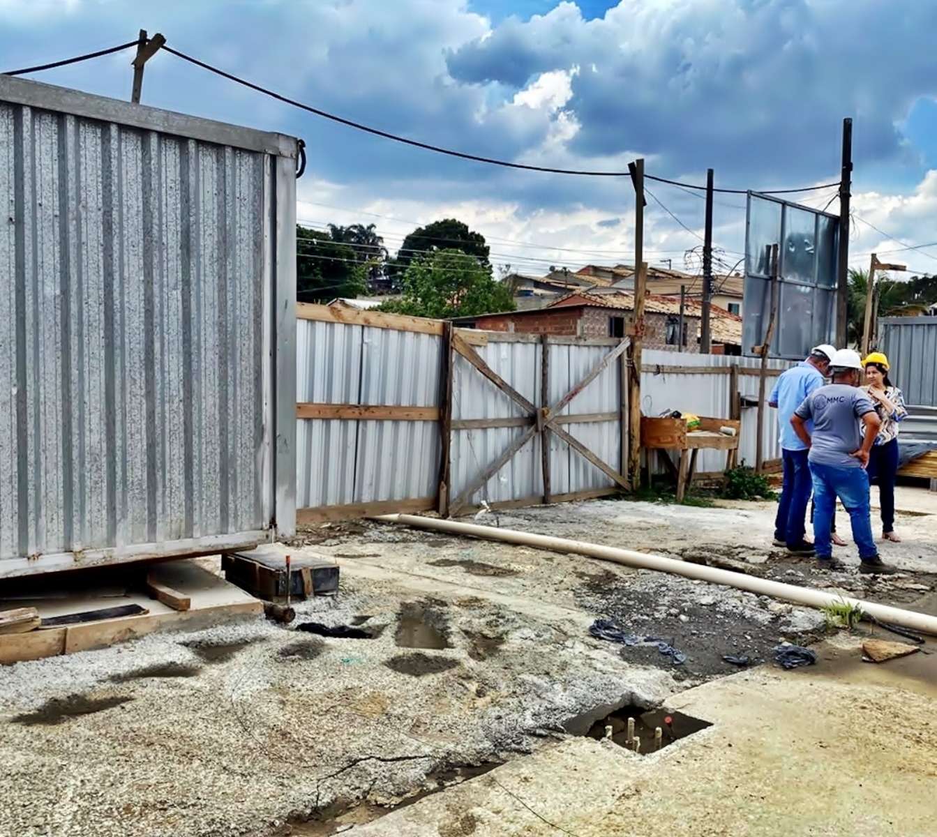 obras em ritmo acelerado divulgação pmvr