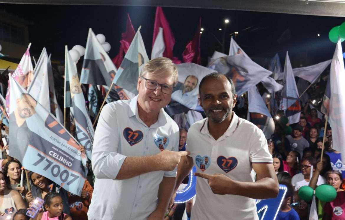 polÍtica 13 dudu realiza último comício em itatiaia divulgaÇÃo