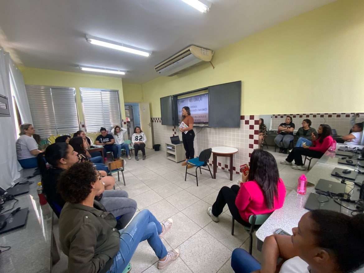 professores da educação infantil participam de formação continuada em volta redonda divulgação secom