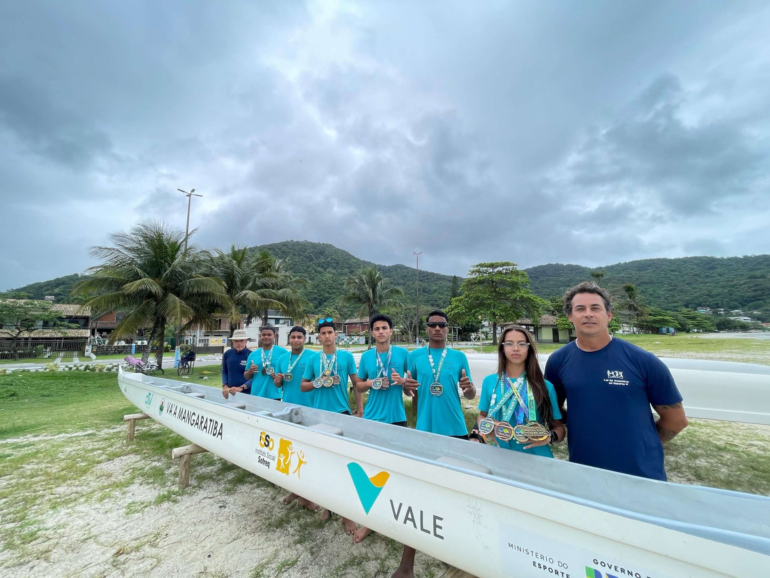 campeonato de canoa polinésia divulgação pmm