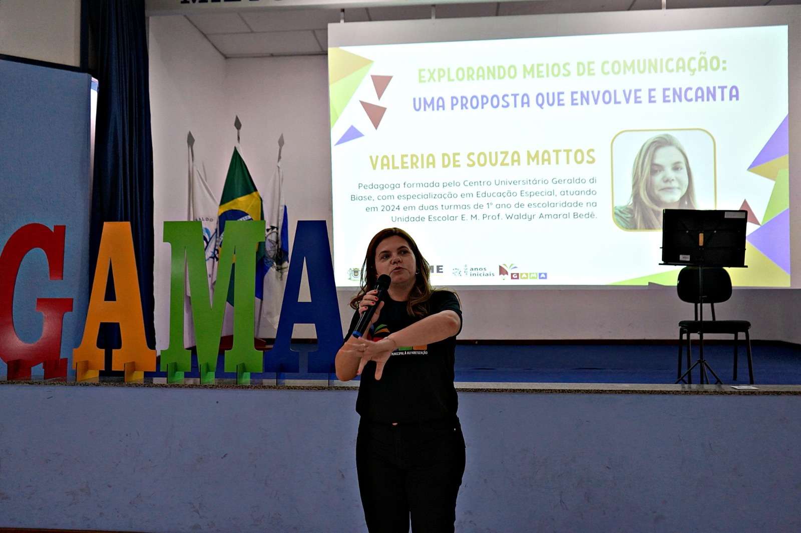 seminário municipal de alfabetização divulgação geraldo gonçalves pmvr