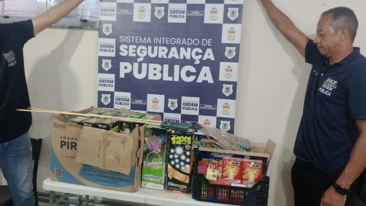 mais de 500 fogos de artifício clandestinos apreendidos pela ordem pública de volta redonda divulgação semop divulgação secom1