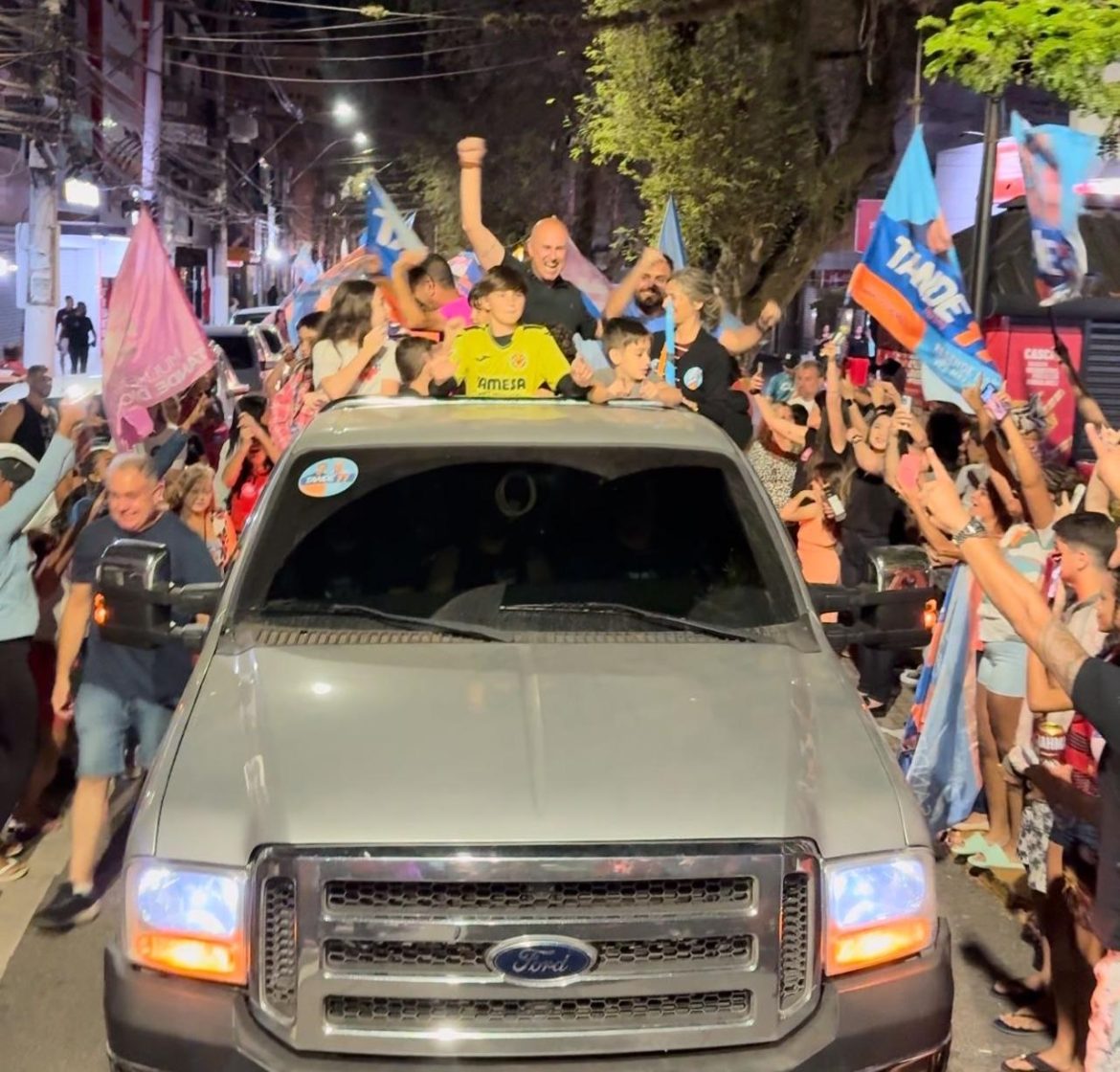 tande vieira contou com apoio do atual prefeito de resende cyntia freitas