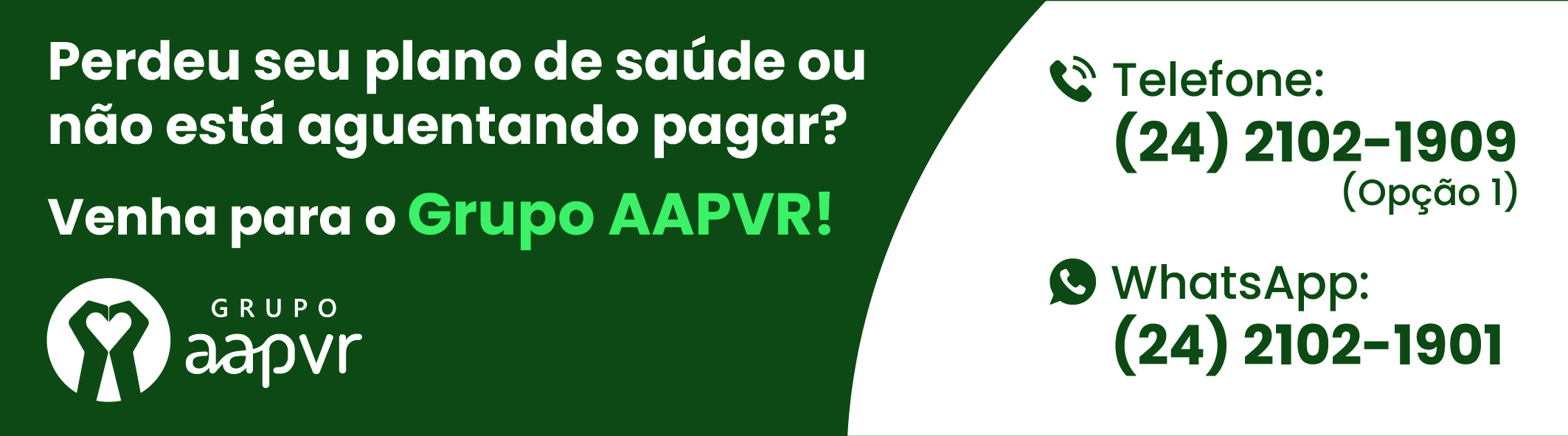 anúncio aapvr plano de saúde