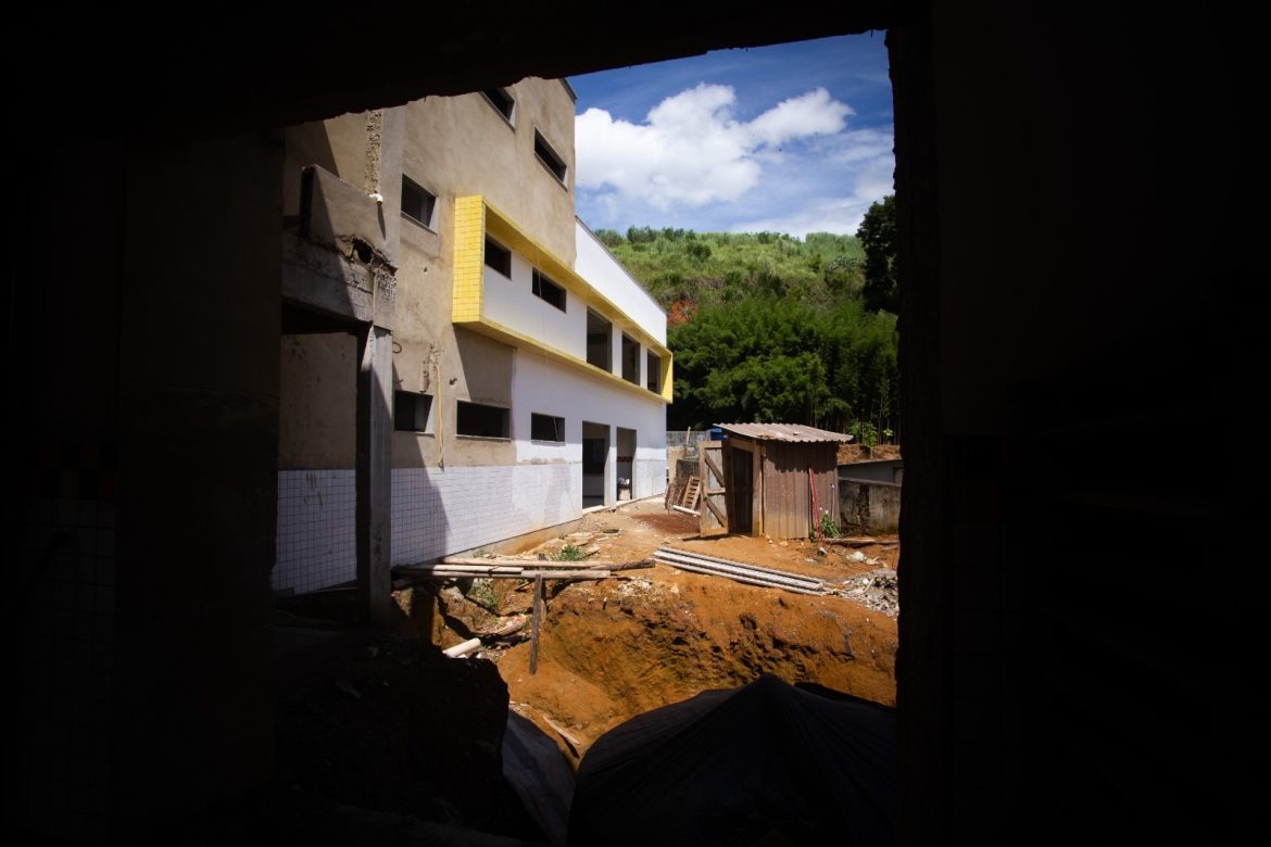 fase final da obra de construção da nova escola para cegos e pessoas com deficiência visual de volta redonda cris oliveira secom1