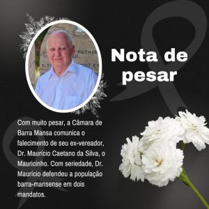 notas de pesar divulgação