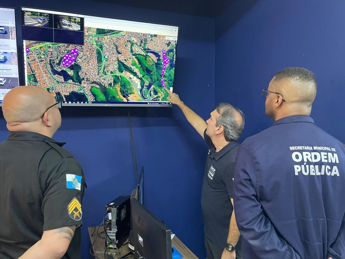 novas câmeras particulares serão incorporadas ao sistema de monitoramento do ciosp em volta redonda thiago santos semop
