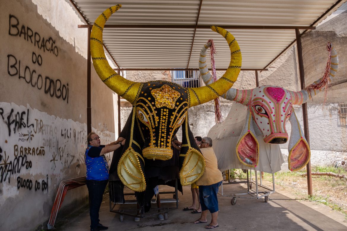 27 02 2025 preparativos bloco do boi 5 foto iam martins