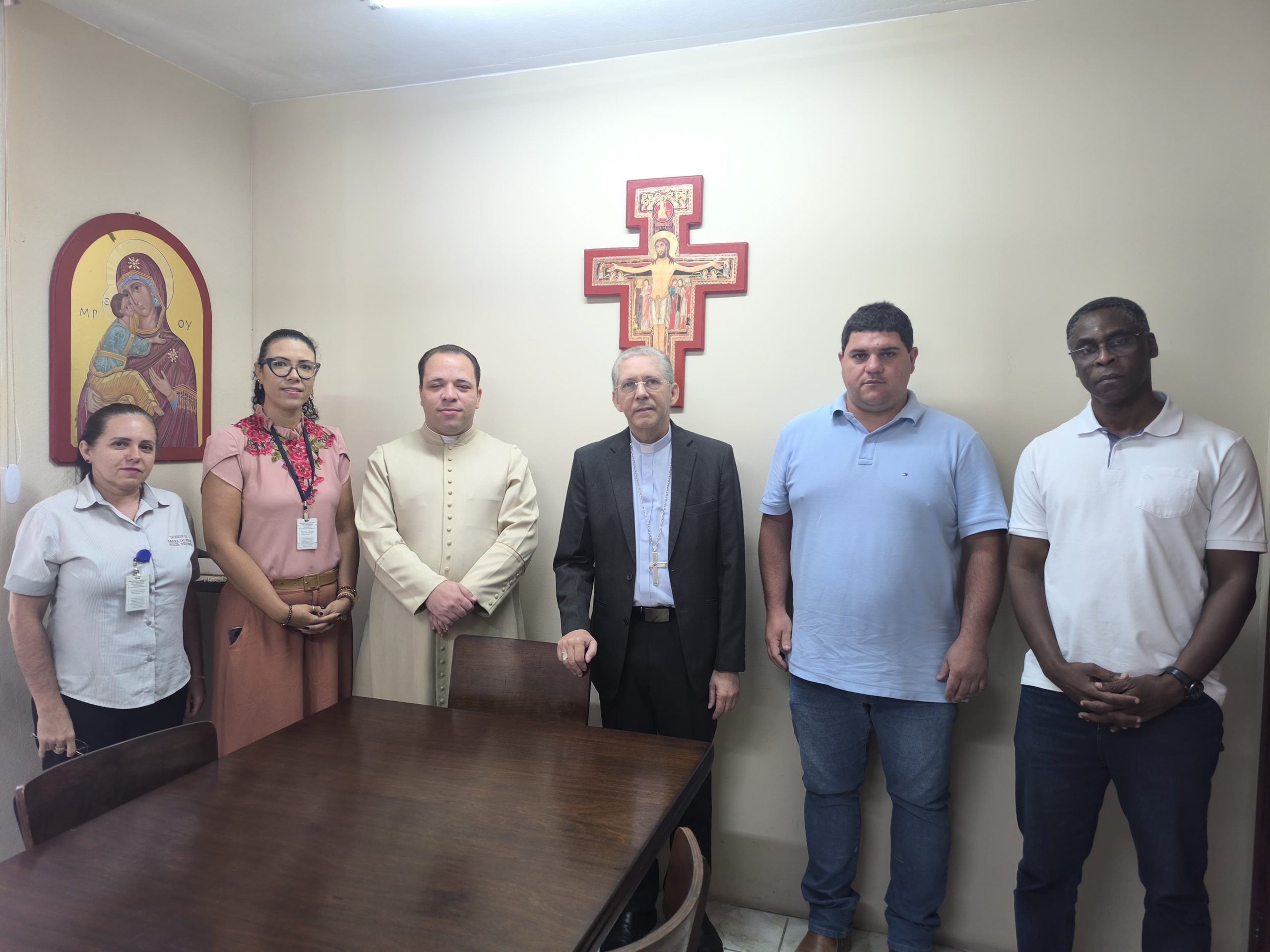 dom luiz henrique recebe visita divulgação