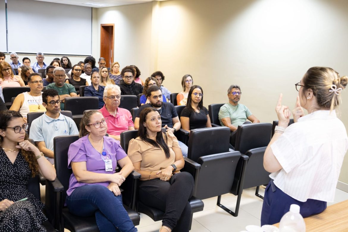 palestra sobre saúde mental para funcionários do saae vr no ‘janeiro branco’ divulgação secom