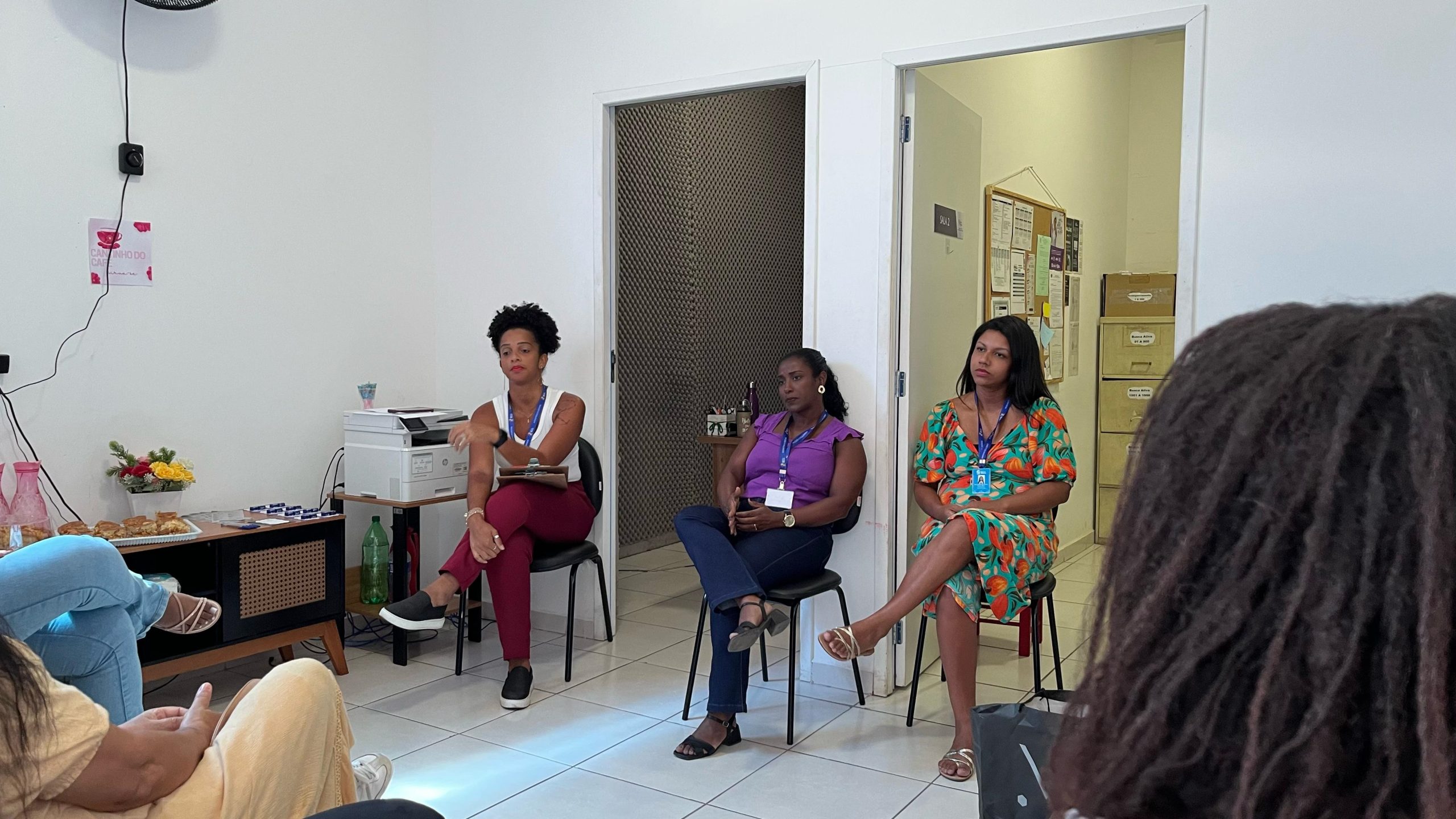 roda de conversa para mulheres divulgação pmbm
