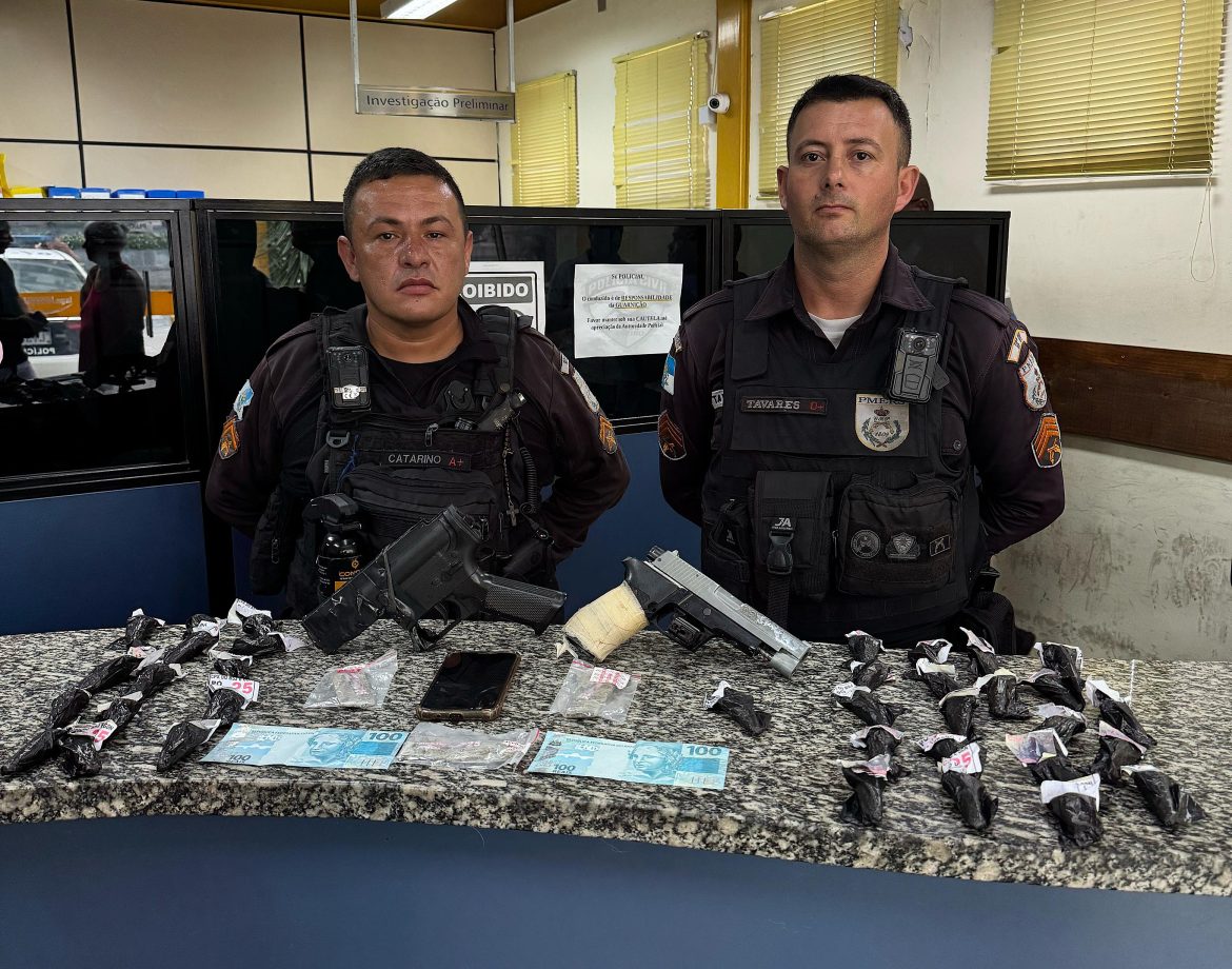 23.cf.res.polÍcia.jovem confessa tráfico de drogas.divulgaÇÃopm