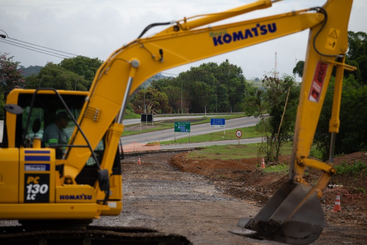 notas vr obra de implantação do novo trevo de acesso ao bairro santo agostinho, em volta redonda, entra em nova etapa cris oliveira secom