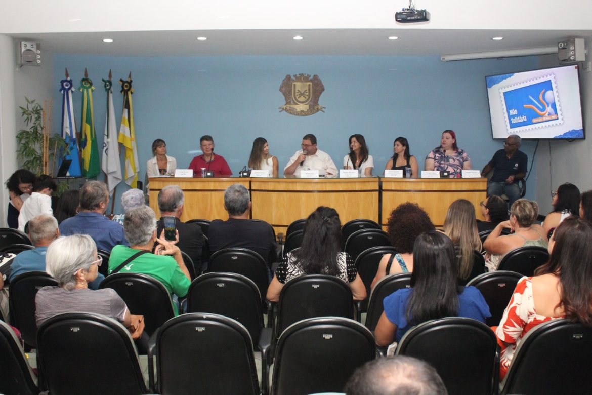 primeira edição do ‘mão solidária’ em 2025 é comemorada atende 15 entidades filantrópicas de volta redonda adriana cópio secom