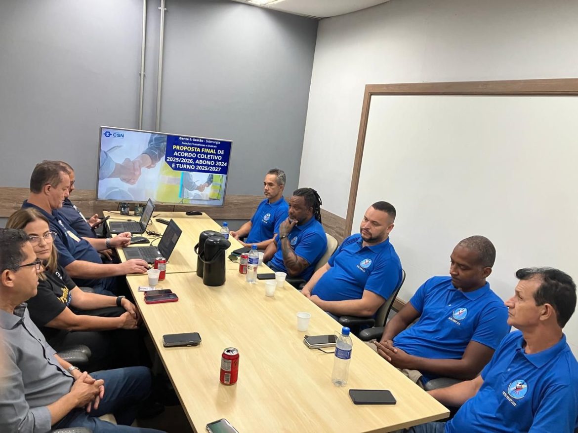 34 economia funcionários da csn votam a pauta do acordo coletivo na sexta feira divulgaÇÃo