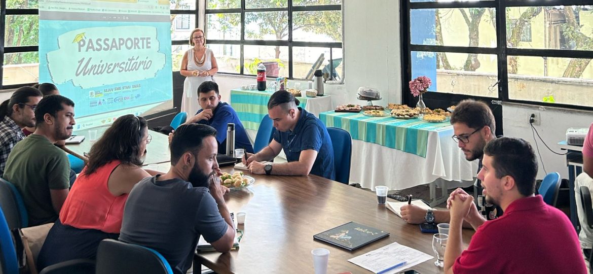 aula inaugural do ‘passaporte universitário’ de volta redonda está marcada para a próxima terça feira divulgação secom