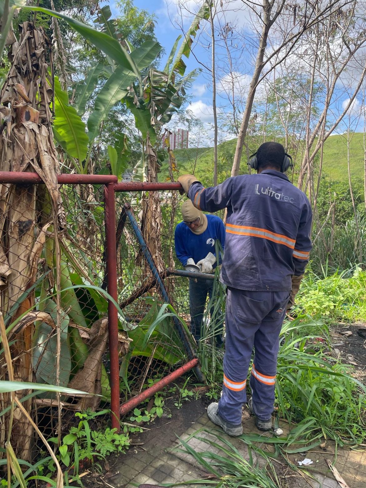 bairro santo agostinho, em volta redonda, recebe obras estruturais e de revitalização divulgação secom