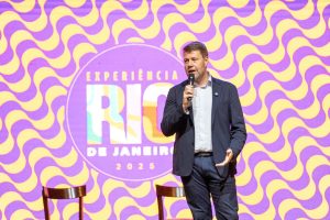 o secretário de estado de turismo, gustavo tutuca, marcou presença na edição de brasília ascom setur rj