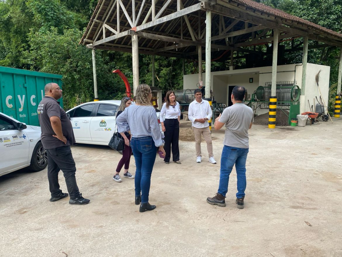 volta redonda busca referência no jardim botânico do rio para implantar área de compostagem divulgação secom