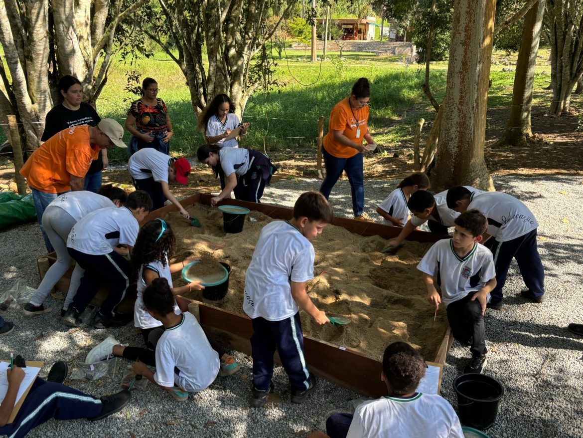 'espaço arqueologia divino de oliveira' já é atração no parque são joão marcos divulgação