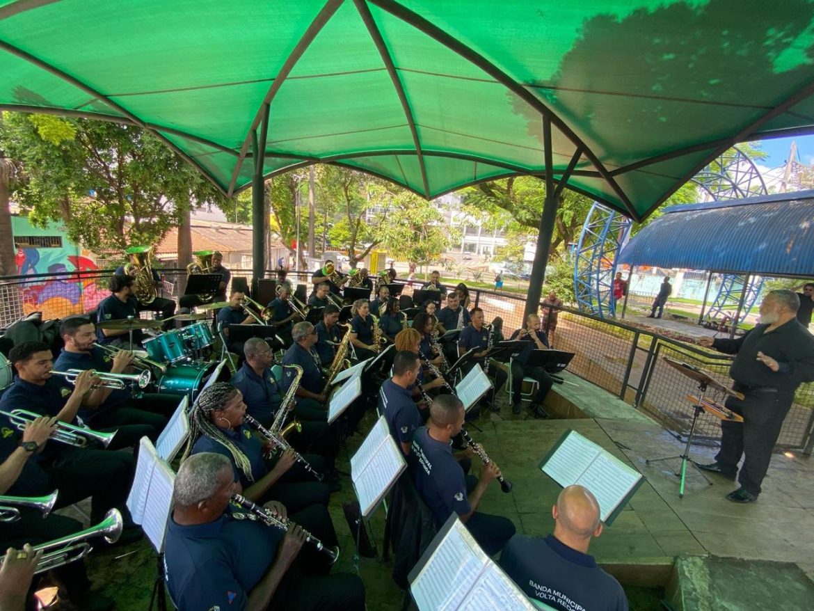 mais uma edição do projeto ‘banda na praça’ é preparada sábado, dia 17, no palco cultural urbano de volta redonda divulgação secom111