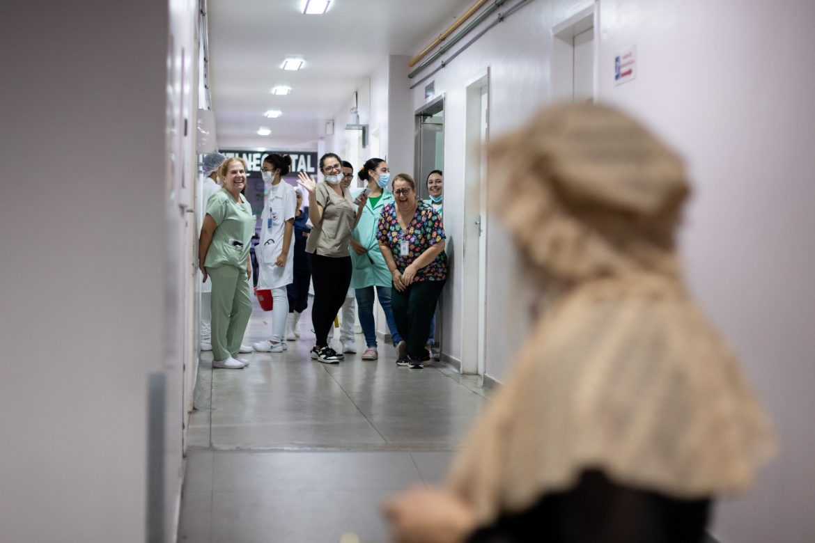 semana da enfermagem é comemorada com atividade no hsjb em volta redonda cris oliveira secom