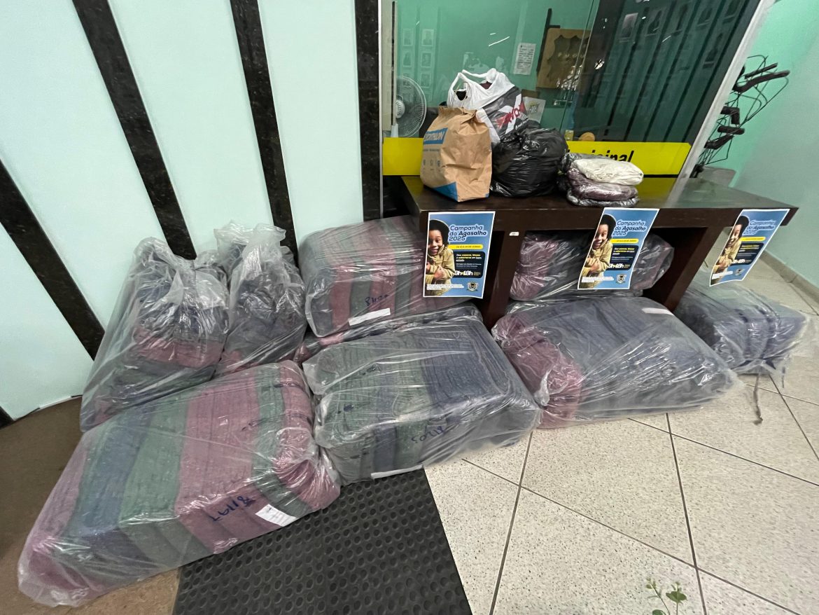 campanha do agsalho na câmara de volta redonda divulgação