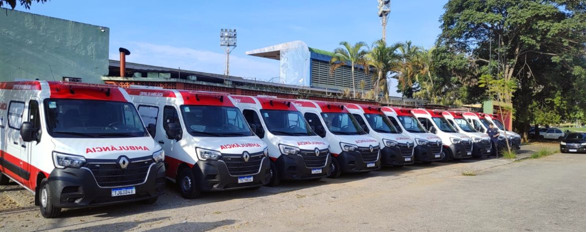 nova frota de ambulâncias reforça a saúde de volta redonda divulgação secom nova frota de ambulâncias reforça a saúde de volta redonda divulgação secom