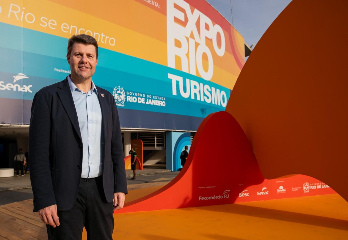 o secretário de estado de turismo gustavo tutuca destaca a potência do evento crédito ascom setur rj