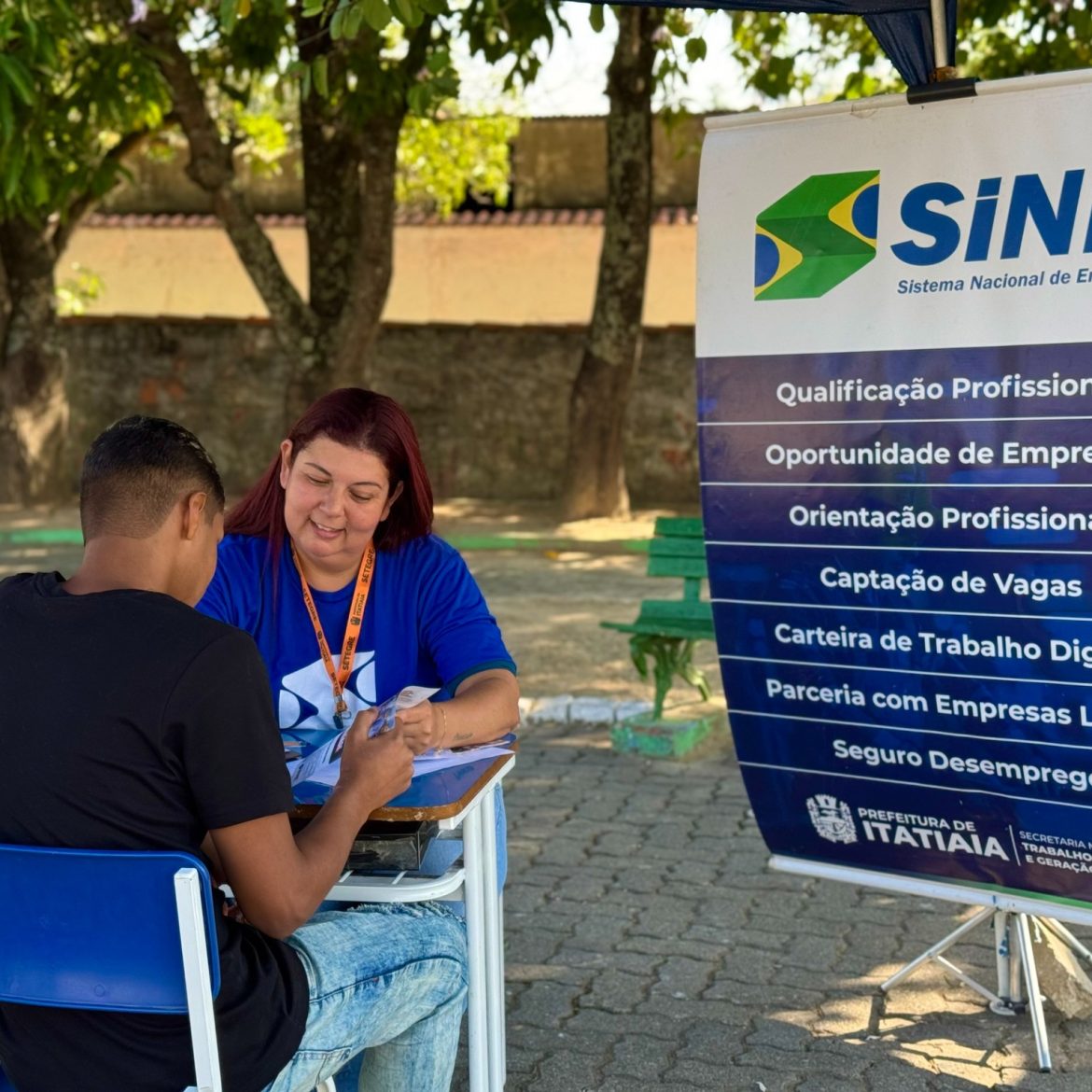 18.cf.res.economia.sine itinerante leva orientações;divulgaÇÃopmi