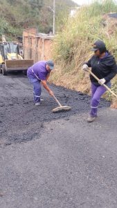 bairro santa rita da dutra recebe obra de asfaltamento divulgação pmbm