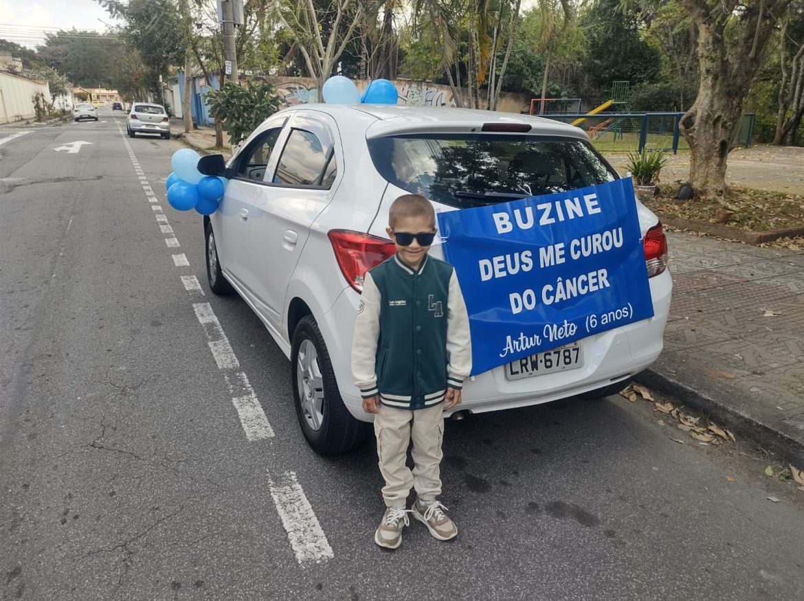 b 19 a cidades família de menino de seis anos comemora fim de tratamento oncológico –divulgaÇÃo112
