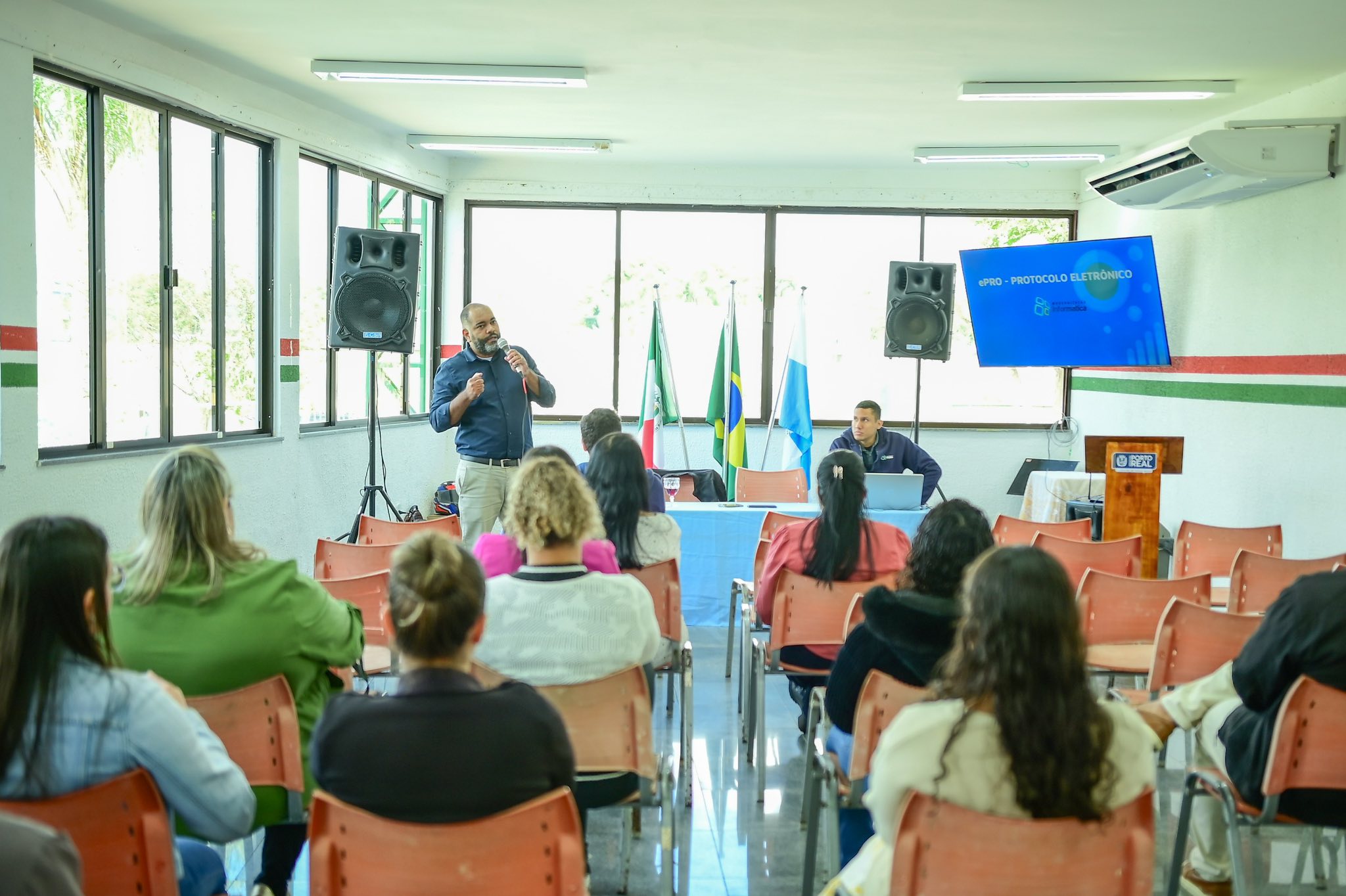 capacitação em porto real divulgação redes sociais