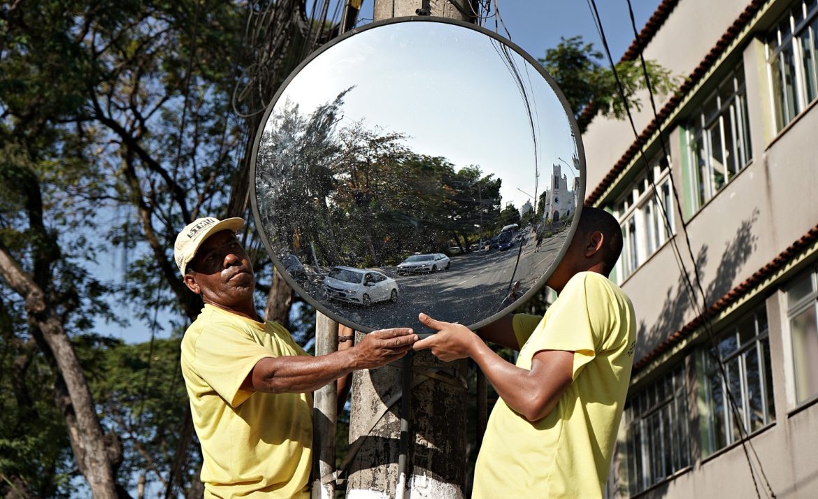 novos equipamentos são instalados em volta redonda prevenção de acidentes de trânsito geraldo gonçalves pmvr