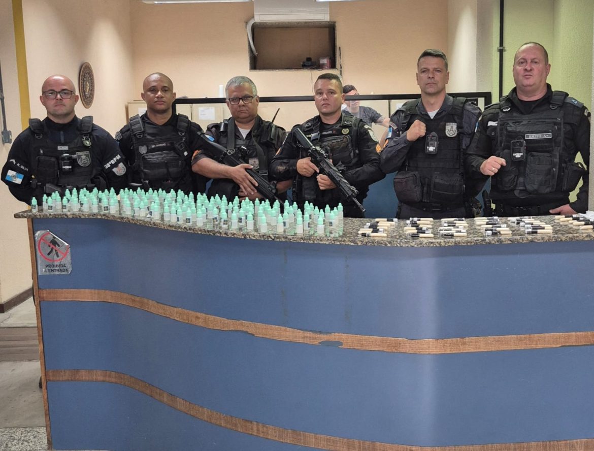 policias do 38º bpm detêm suspeito e apreende drogas ligadas à facção criminosa ‘terceiro comando’ divulgação