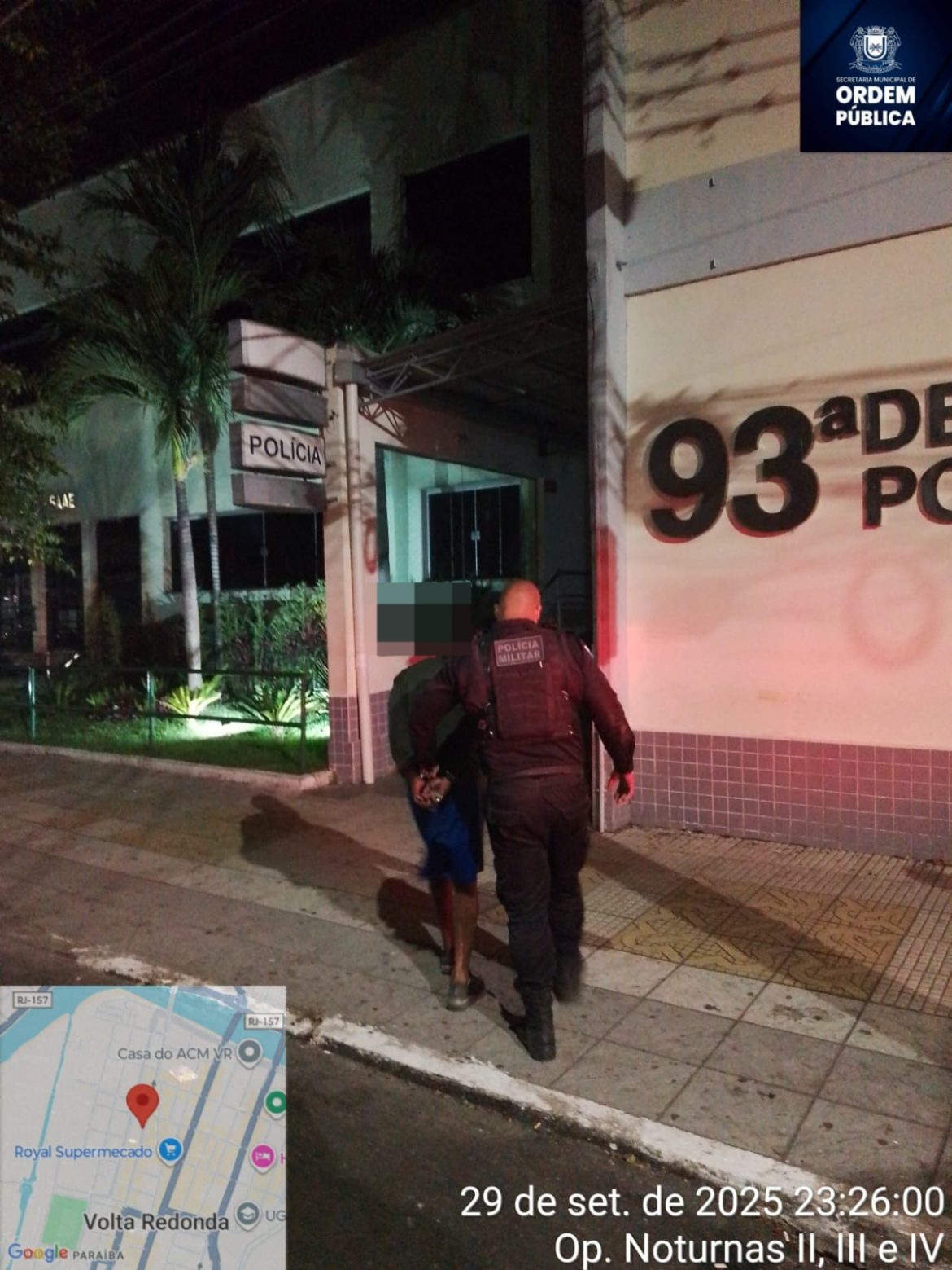 27 polÍcia homem é detido por invasão de domicílio no bairro jardim amália divulgaÇÃo semop